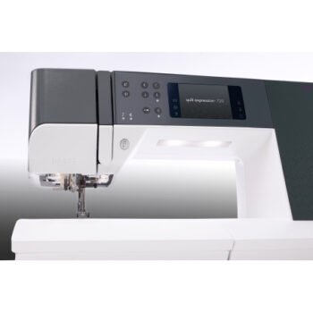 Machine à coudre électronique haut de gamme avec grand espace de couture et écran tactile couleur