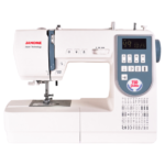 Machine à coudre mécanique polyvalente avec table d’extension et kit complet d’accessoires