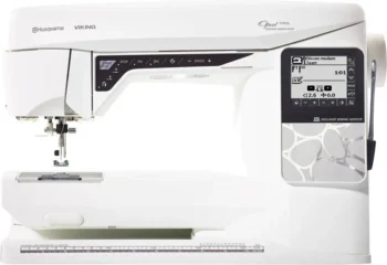 Machine à coudre électronique avec écran tactile, assistance de couture et 565 points intégrés