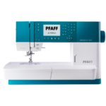 Machine à coudre électronique avec grand espace de couture et double entraînement intégré