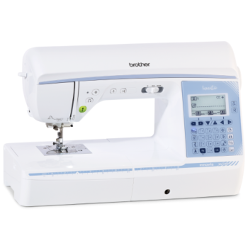 Machine à coudre et quilter électronique – Grand espace de travail, 182 points et créativité personnalisée