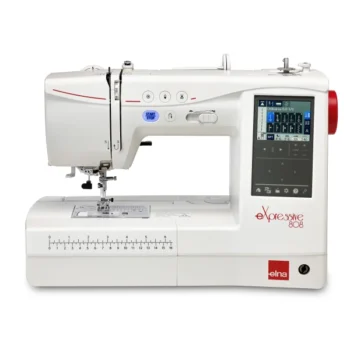 Machine à coudre et à broder électronique – grand écran tactile et large choix de motifs