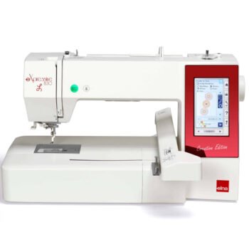 Machine à broder électronique – grand champ 200 × 360 mm, écran tactile & 180 motifs intégrés