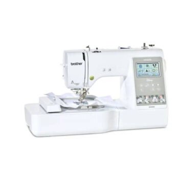 Brodeuse électronique compacte – 200 motifs dont Disney, écran tactile couleur & connectivité Wi‑Fi