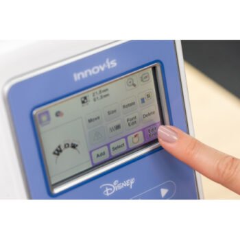 Machine à coudre et à broder combinée – 181 points couture, 200 motifs broderie & écran tactile couleur