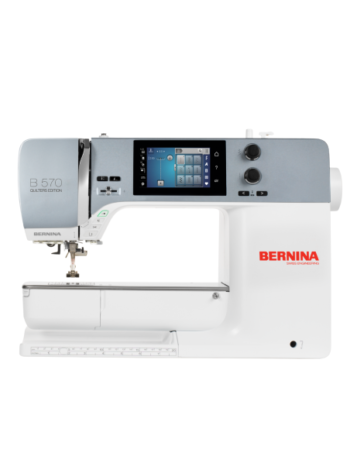 Machine à coudre électronique professionnelle – 1450 points, écran tactile & espace XL pour quilting