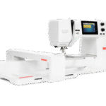 Machine à broder électronique avec grand champ 400 × 150 mm, écran tactile & 275 motifs intégrés