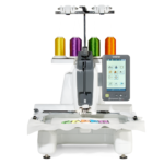 Machine à broder électronique professionnelle – grand champ 300 × 200 mm, écran tactile couleur, 495 motifs intégrés