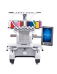 Machine à broder 10 aiguilles avec grand écran tactile, zone 360 × 200 mm et plus de 1200 motifs intégrés
